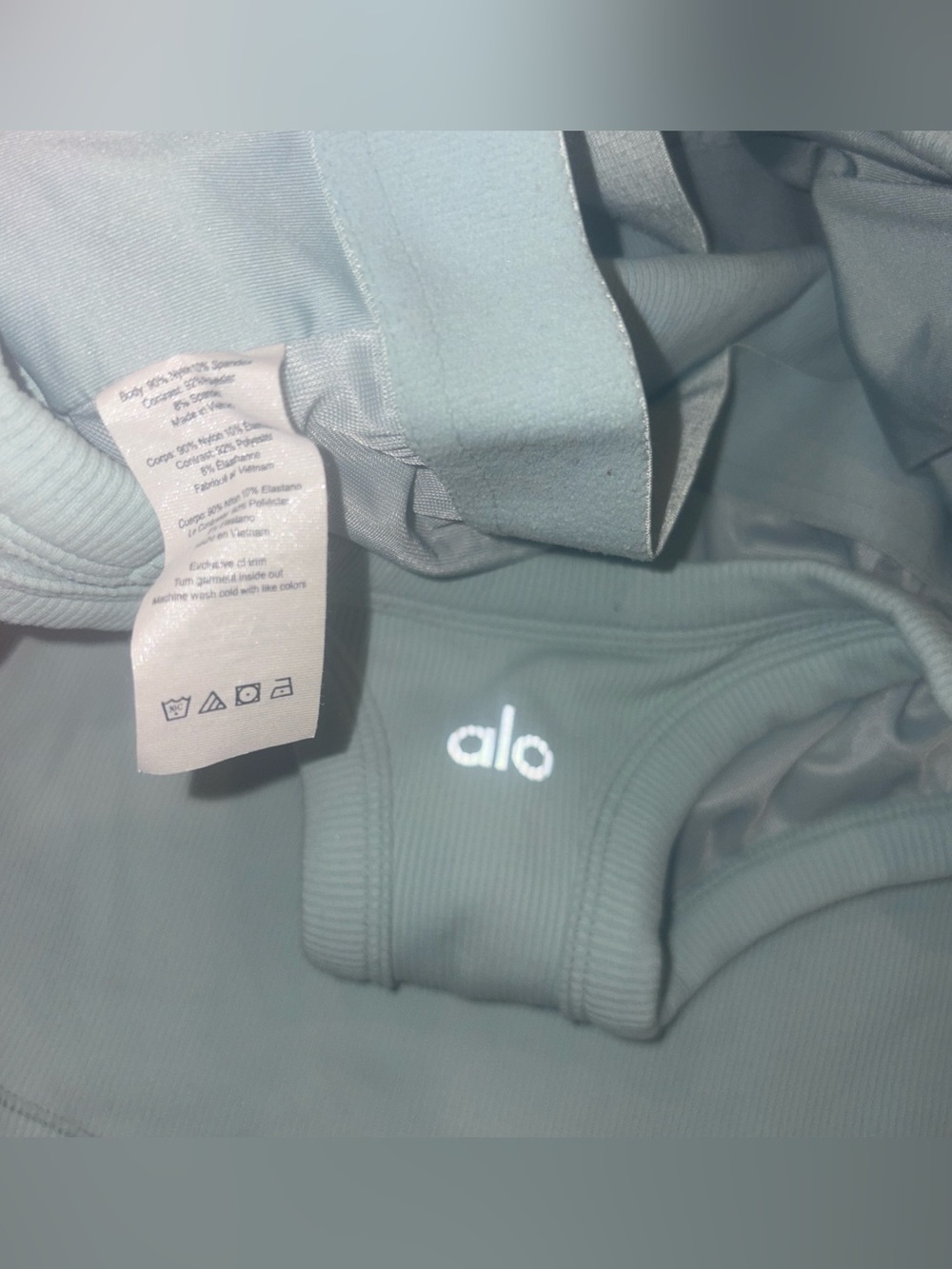 ALO Baby Blue Tank